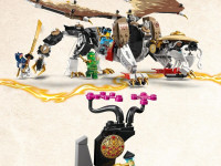 lego ninjago 71809 constructor "marele dragon egalt" (532 el.)