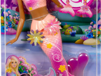 barbie jdm73 Кукла Барби-русалка "Цветочная магия" брюнетка