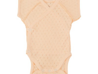 minikin 25100556 Боди "Ажурный листик" (р.56) персиковый