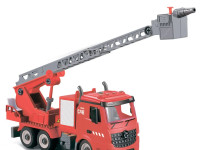 funky toys 61114 pompieri mașina - constructor cu sunete, lumini și apă (30cm)