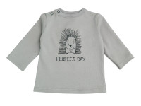 minikin 242290386 tricou cu mânecă lungă "hedgehog" (m.86) gri