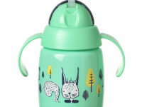 tommee tippee tt0389 cană cu pai "superstar" verde (6 luni+) 300 ml.