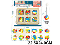 78044 set cuburi educative (6 buc.)