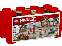 lego ninjago 71787 Конструктор "Креативная коробка с кубиками ниндзя" (530 дет.)
