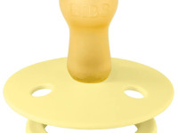 bibs Пустышка круглая латексная color m (6-18 м.) sunshine