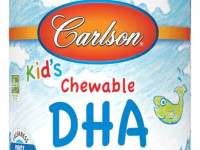 carlson Омега-3 жевательные конфеты для детей "kids chewable dha, 100 mg" (60 шт.) апельсин