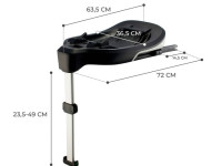 kinderkraft База isofix для автокресла i-care fx isofix