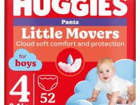 huggies Трусики little movers boy 4 (9-14 кг.) 52 шт.