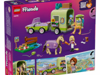 lego friends 42695 constructor "remorca pentru transportul cailor si manjilor" (279 el.)