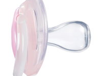 tommee tippee tt0484 Пустышка симметричная "night time" розовый (6-18 м.) 2 шт. 