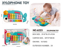 bibiin toys 6223 Ксилофон "Кит"