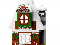 lego duplo 10976 constructor „casa de turtă dulce a lui moș crăciun” (50 el.)
