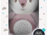 canpol 77/206 jucărie muzicală cu proiector 3-&icirc;n-1 "cerbul" roz