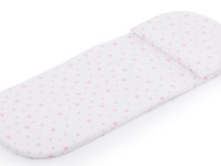 chipolino vvmat02102pist Матрас с подушкой для детской коляски (розовый)
