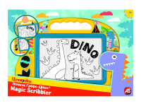 as kids 1028-12264 tabla magnetica de desen dinosaur