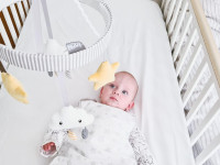nuby id99828 Карусель плюшевая "cloud & star" (0 м+)