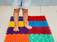 ortek 09711 covoraș ortopedic pentru masaj puzzle "sea" (8 el.)