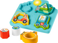 fisher-price hrp31 puzzle muzicale 2 în 1 "aventuri distractive"