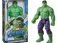 avengers e7475  figura titan hero "hulk" (30 cm.)