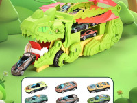 611125 set de joacă "dino truck" cu mașini