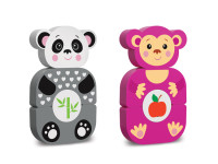 kids hits kh20/001 cuburi din lemn "friendly zoo"