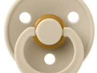 bibs suzeta rotunda din latex color s vanilla (0-6 luni)