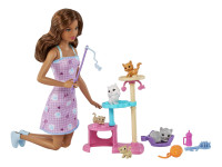 barbie hhb70 papusa barbie cu animale de companie