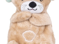 chipolino pild02503otb jucărie respirabilă cu lumină și muzică "vidră" bej