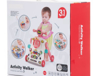 chipolino Ходунки-каталка 3-в-1 "Машина" mikcar0242bl голубой
