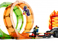 lego city 60339 constructor "double loop stunt arena" (598 el.)