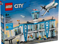 lego city 60502 constructor "aeroport cu avion" (887 el.)