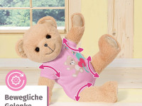 zapf creation 835609 jucărie moale "bear baby born" roz