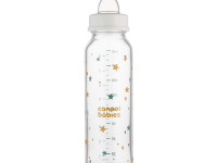 canpol 42/201 Стеклянная бутылочка с рисунком 240 мл. (12m+)