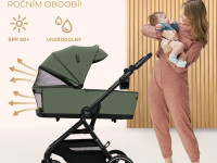 kinderkraft Коляска 2-в-1 yoxi зелёный