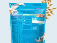 "Когда Я Вырасту" terci de ovăz cu lapte (5m+) 200 gr. 