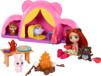 enchantimals htw71 set de joc cu papusa "camping"