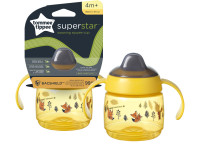 tommee tippee tt0388 cana cu cioc moale "sippee" galben (4 luni+) 190 ml.