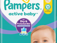 pampers active baby 4 (9-14 kg.) 62 buc.