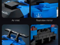 cada c55031w  Конструктор "maserati mc20 gt2" (240 дет.)