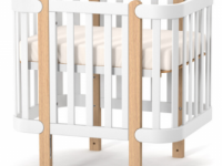 veres 05.1.1.21.06 opțiune cu saltea "patut-leagan ЛД5 monaco" (80x60 cm.) alb