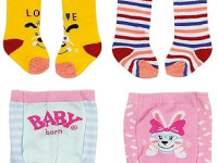 zapf creation 831748 set de colanti pentru papusa baby born 43 cm. ( in sort.)