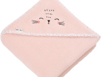 akuku-68003 Полотенце "Котик" a0664 розовый