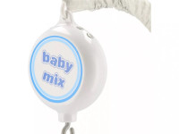 baby mix m/00/521mce-li183 carousel de pluș "ursi și iepuri"