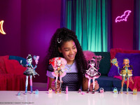 monster high jbg78 Игровой набор "Сладкий торт на день рождения" с куклой "Клодин Вульф" 