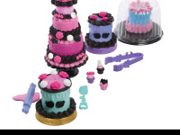 monster high jbg78 Игровой набор "Сладкий торт на день рождения" с куклой "Клодин Вульф" 