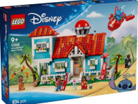 lego disney 43268 constructor "casa de plajă a lui lilo și stitch" (834 el.)