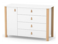 Комплект детской мебели veres monaco large (кровать + комод + шкаф) 