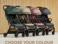 kinderkraft Коляска прогулочная nubi 2 бежевый