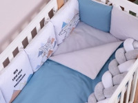 veres 220.38 Постельное бельё "scandi blue"  (6 ед.)