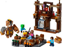 lego minecraft 21272 constructor "woodland mansion fighting ring" (491 el.)
